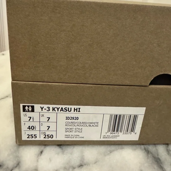 Y-3 KYASU HI SNEAKERS - Picture 14 of 16